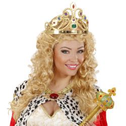 Koruna královny zlatá
